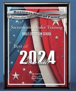 Sacramento Dealer Training Best of 2024 Roseville Adult Education School
