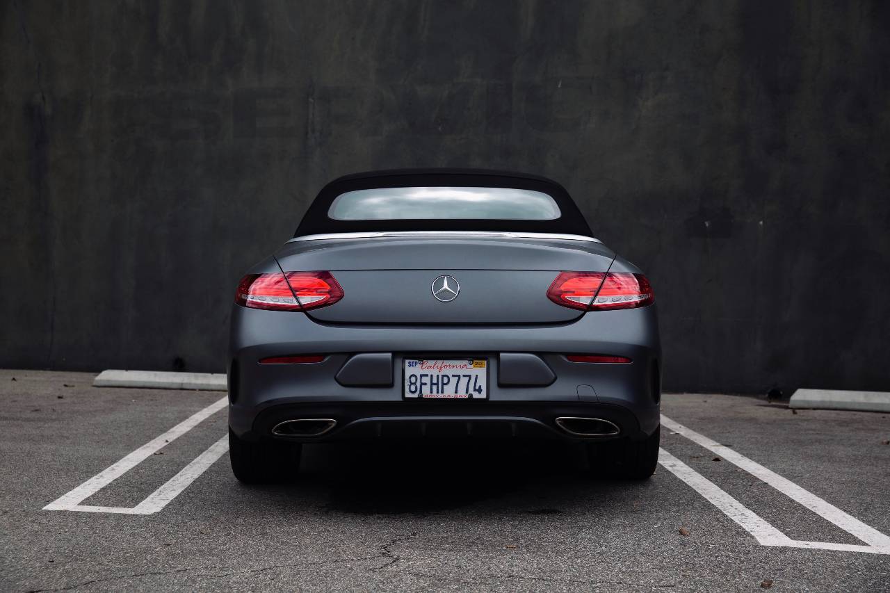 Car with California License Plates